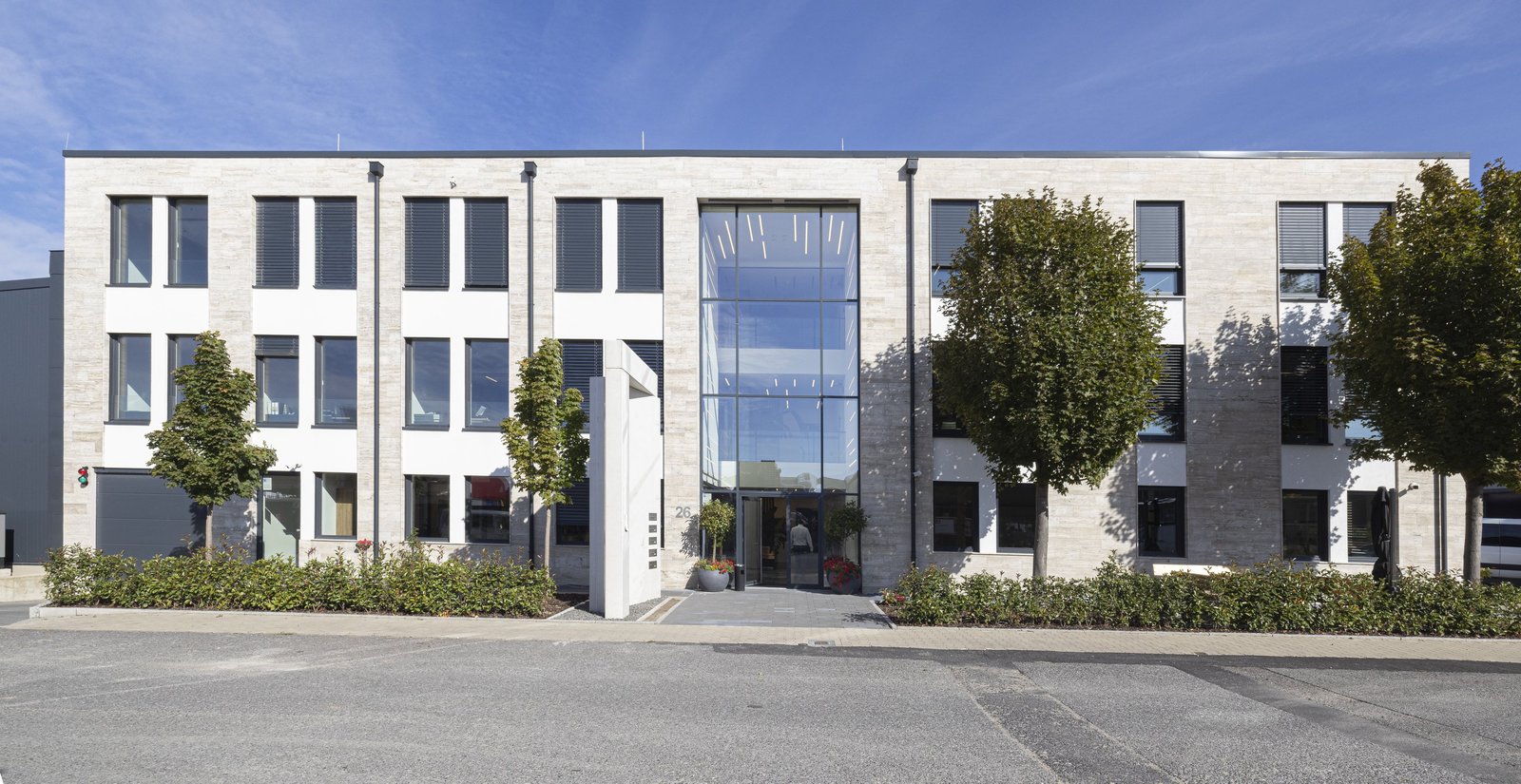 Firmengebäude der heby Brandschutz GmbH in Düsseldorf